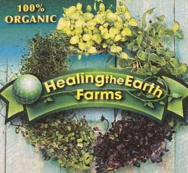 Healing the Earth microgreens