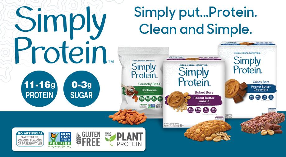 SimplyProtein™ Bars and Crunchy Bites